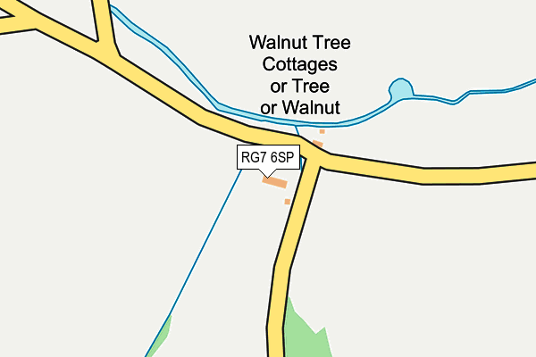 RG7 6SP map - OS OpenMap – Local (Ordnance Survey)