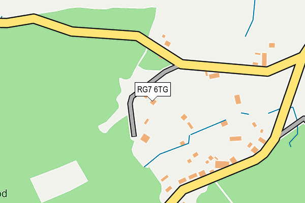 RG7 6TG map - OS OpenMap – Local (Ordnance Survey)