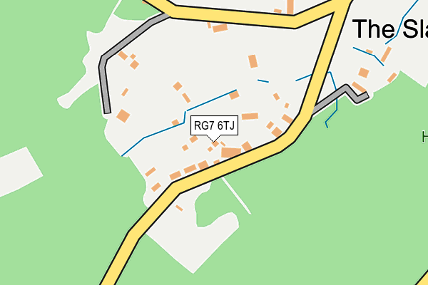 RG7 6TJ map - OS OpenMap – Local (Ordnance Survey)