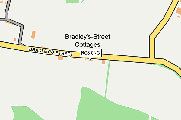 RG8 0NG map - OS OpenMap – Local (Ordnance Survey)