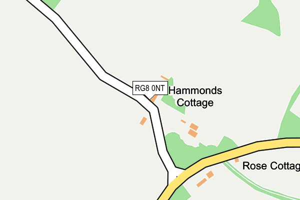 RG8 0NT map - OS OpenMap – Local (Ordnance Survey)
