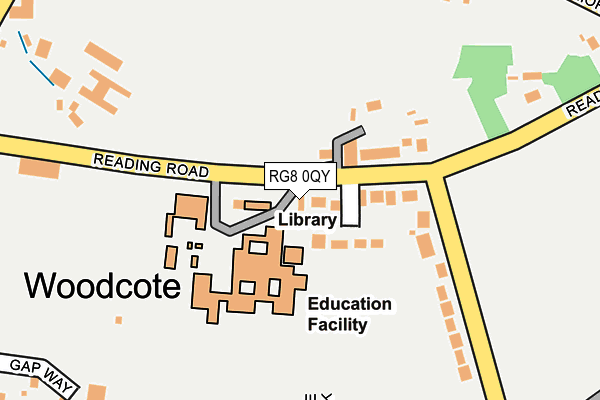Map of PUBLIXING LTD at local scale