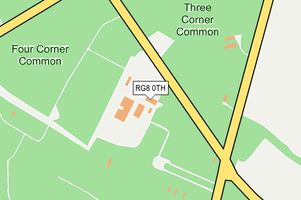 RG8 0TH map - OS OpenMap – Local (Ordnance Survey)