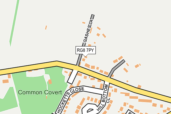 RG8 7PY map - OS OpenMap – Local (Ordnance Survey)