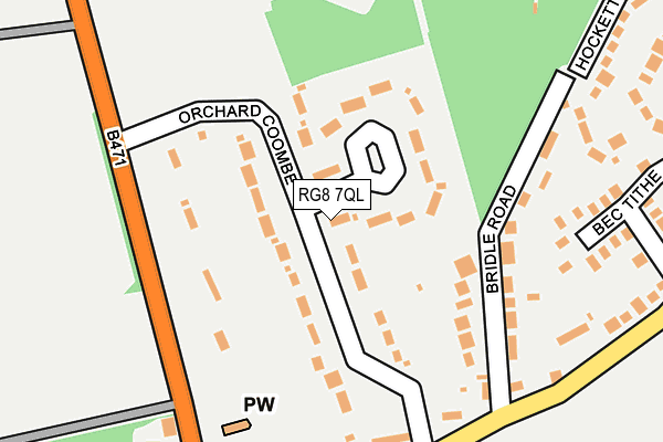 Map of BISHOPSWOOD PAVILION LIMITED at local scale