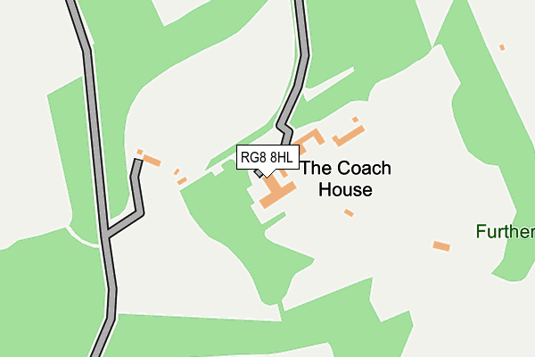 RG8 8HL map - OS OpenMap – Local (Ordnance Survey)