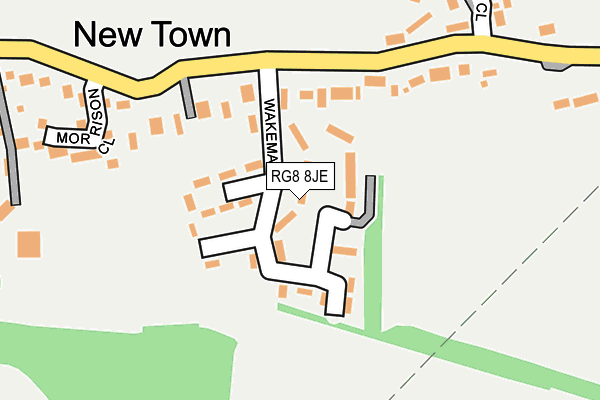 Map of SJS PLUMBING AND GAS SERVICES LTD at local scale