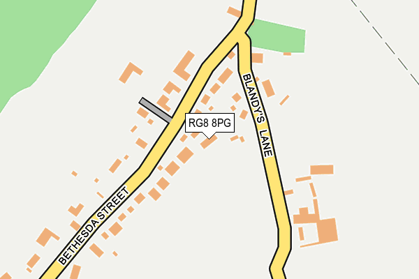 RG8 8PG map - OS OpenMap – Local (Ordnance Survey)