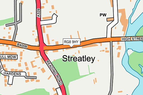 Map of AQUESTEX LIMITED at local scale