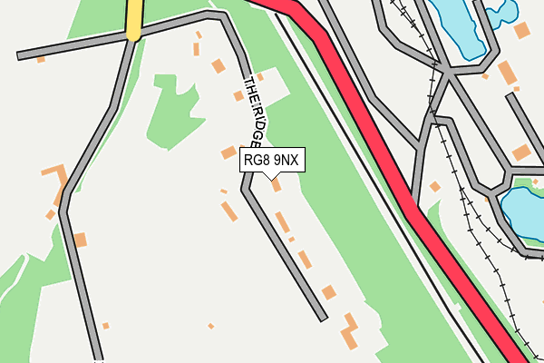 RG8 9NX map - OS OpenMap – Local (Ordnance Survey)