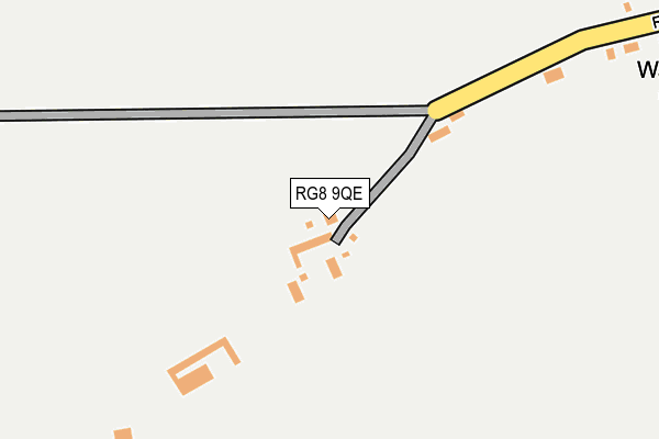 RG8 9QE map - OS OpenMap – Local (Ordnance Survey)