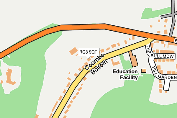 Map of BEE BOWMAN LTD at local scale