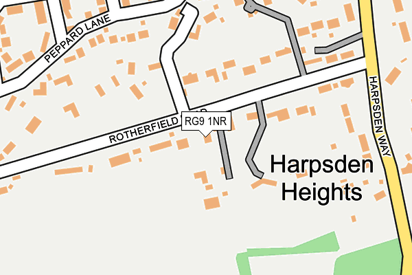 Map of HAMMONDS FINANCIAL SERVICES LTD at local scale