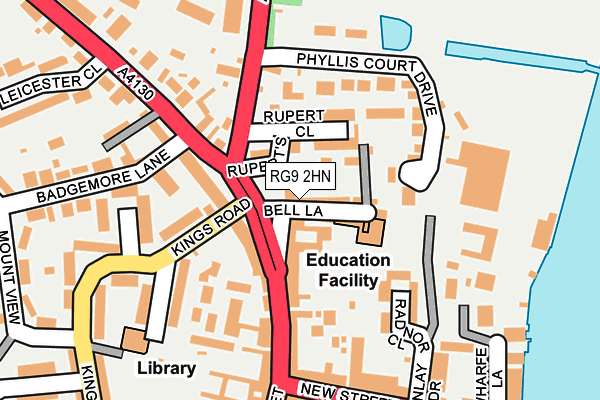 RG9 2HN map - OS OpenMap – Local (Ordnance Survey)