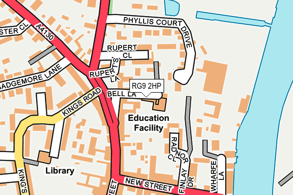 RG9 2HP map - OS OpenMap – Local (Ordnance Survey)