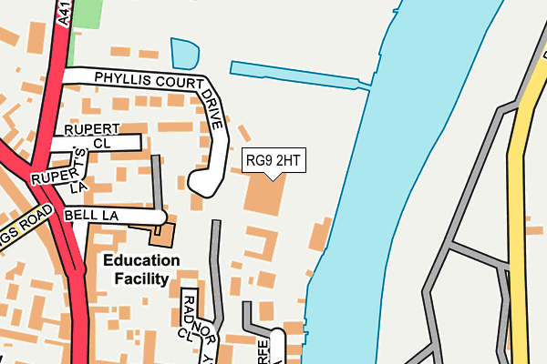 RG9 2HT map - OS OpenMap – Local (Ordnance Survey)