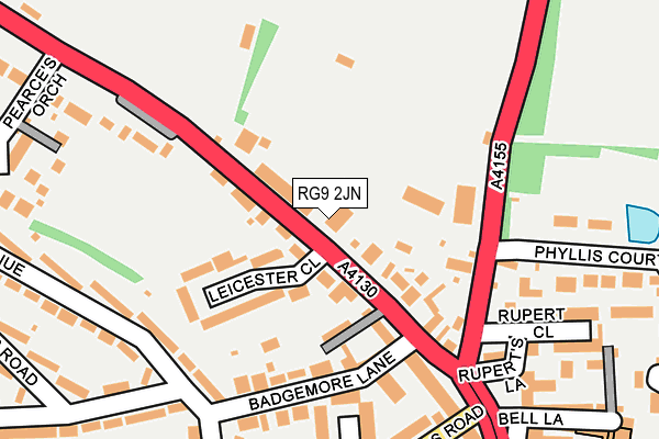 RG9 2JN map - OS OpenMap – Local (Ordnance Survey)