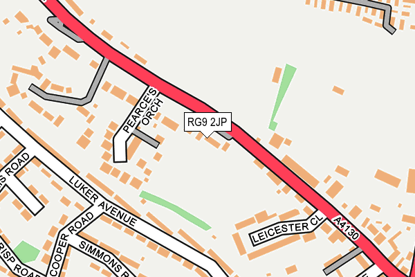 RG9 2JP map - OS OpenMap – Local (Ordnance Survey)