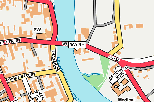 RG9 2LY map - OS OpenMap – Local (Ordnance Survey)