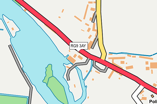 RG9 3AY map - OS OpenMap – Local (Ordnance Survey)