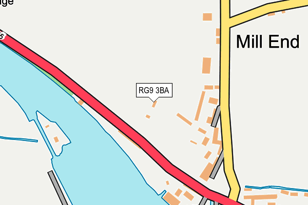 RG9 3BA map - OS OpenMap – Local (Ordnance Survey)