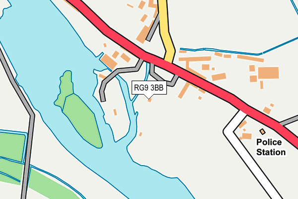 RG9 3BB map - OS OpenMap – Local (Ordnance Survey)