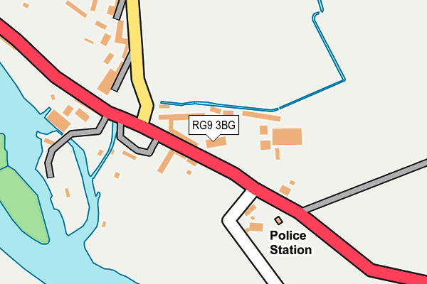 RG9 3BG map - OS OpenMap – Local (Ordnance Survey)