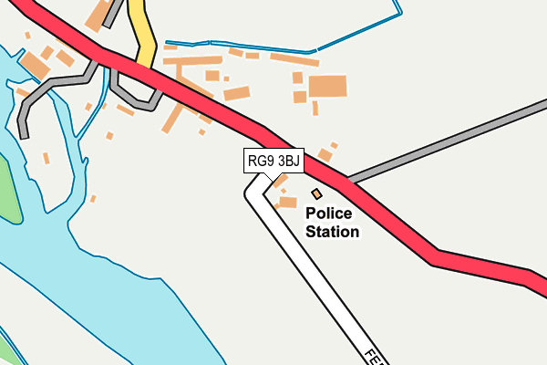 RG9 3BJ map - OS OpenMap – Local (Ordnance Survey)