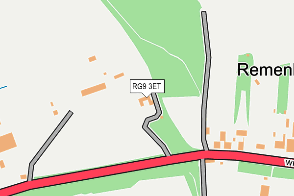 RG9 3ET map - OS OpenMap – Local (Ordnance Survey)