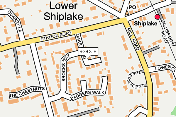 RG9 3JH map - OS OpenMap – Local (Ordnance Survey)