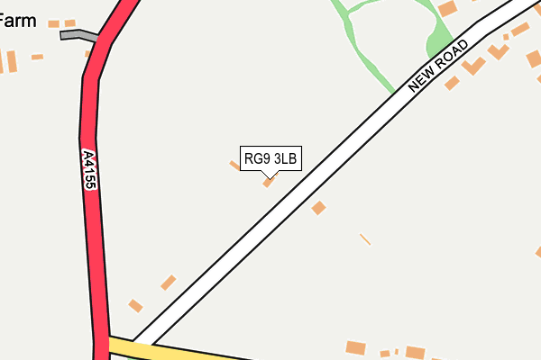 RG9 3LB map - OS OpenMap – Local (Ordnance Survey)