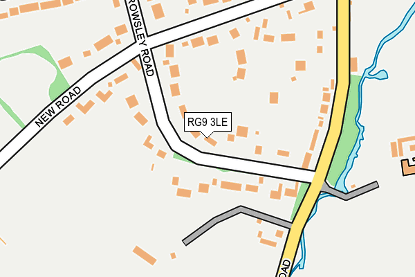 RG9 3LE map - OS OpenMap – Local (Ordnance Survey)