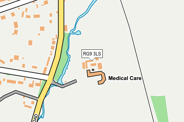RG9 3LS map - OS OpenMap – Local (Ordnance Survey)