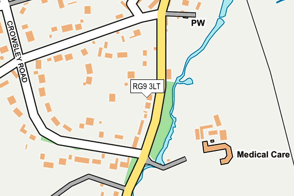 RG9 3LT map - OS OpenMap – Local (Ordnance Survey)