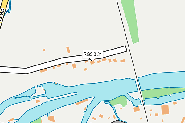 RG9 3LY map - OS OpenMap – Local (Ordnance Survey)