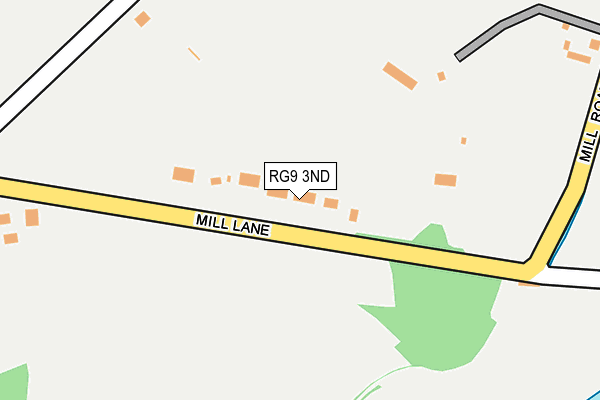 RG9 3ND map - OS OpenMap – Local (Ordnance Survey)