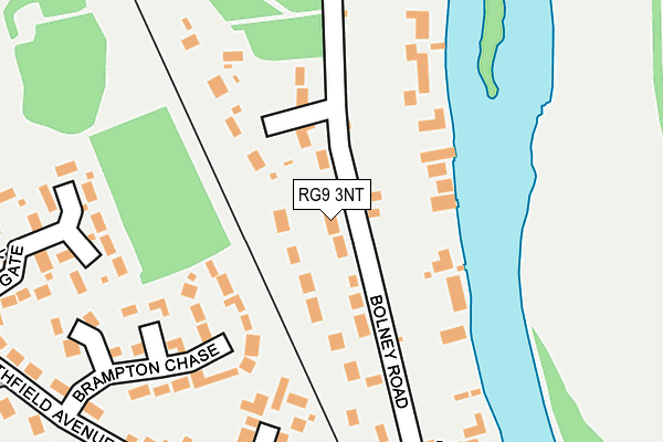 Map of RIVERSIDE DRIVE LIMITED at local scale