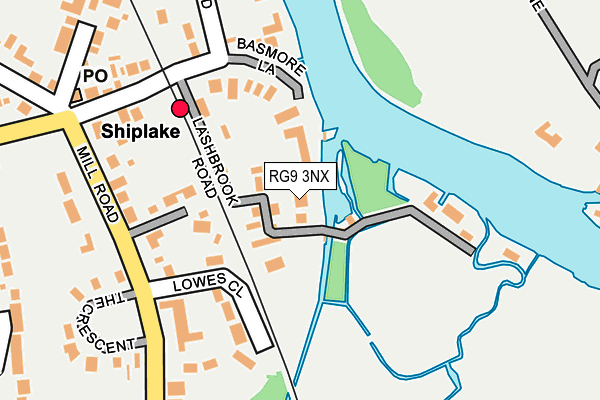 Map of DESIGNED MATERIALS LTD at local scale