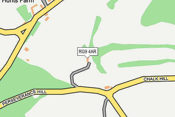 RG9 4AR map - OS OpenMap – Local (Ordnance Survey)