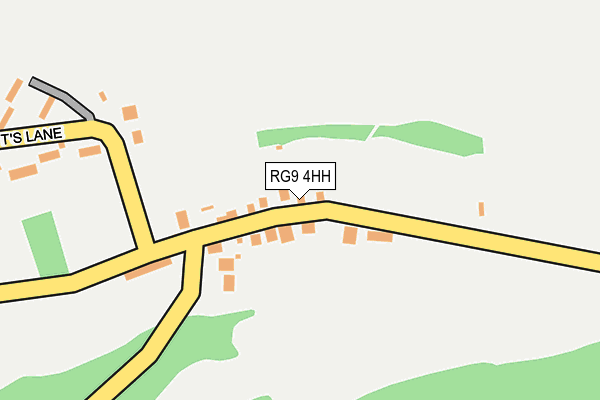 RG9 4HH map - OS OpenMap – Local (Ordnance Survey)