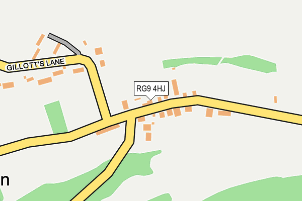 RG9 4HJ map - OS OpenMap – Local (Ordnance Survey)