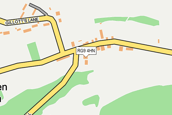 RG9 4HN map - OS OpenMap – Local (Ordnance Survey)