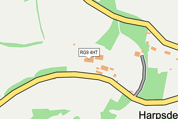 RG9 4HT map - OS OpenMap – Local (Ordnance Survey)