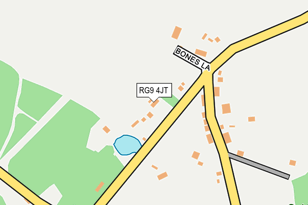 RG9 4JT map - OS OpenMap – Local (Ordnance Survey)