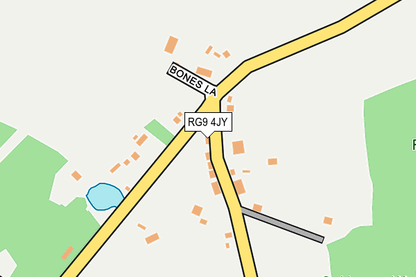 RG9 4JY map - OS OpenMap – Local (Ordnance Survey)