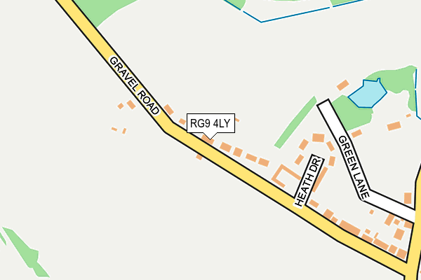 RG9 4LY map - OS OpenMap – Local (Ordnance Survey)