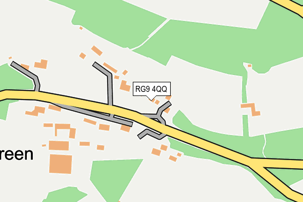 RG9 4QQ map - OS OpenMap – Local (Ordnance Survey)