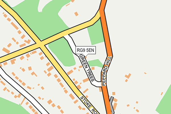 RG9 5EN map - OS OpenMap – Local (Ordnance Survey)