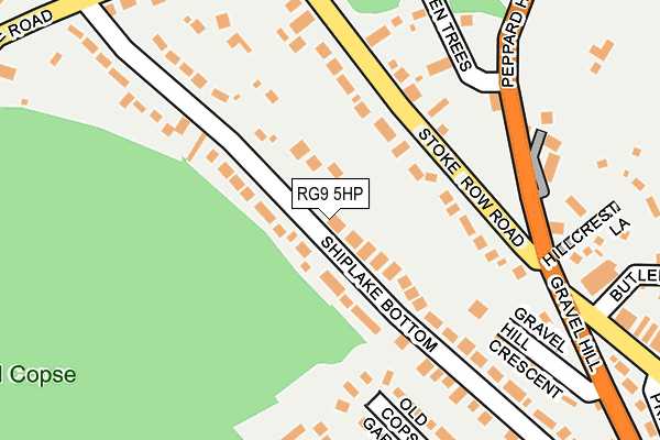 RG9 5HP map - OS OpenMap – Local (Ordnance Survey)