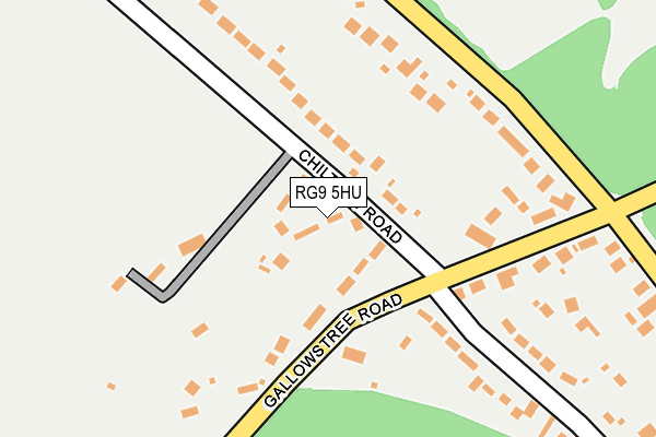 RG9 5HU map - OS OpenMap – Local (Ordnance Survey)
